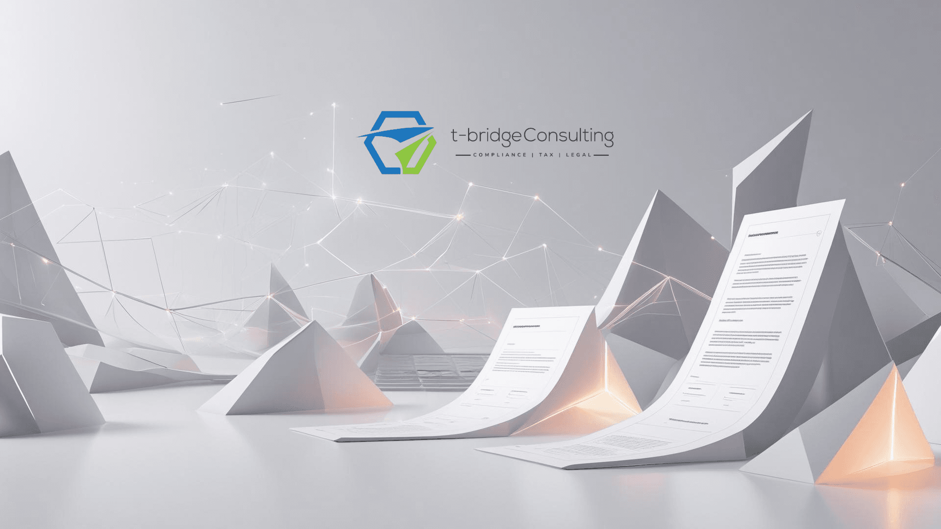 t-bridge Compliance AI hero section